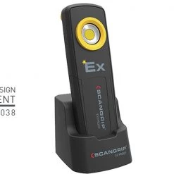 Scangrip Lampe Portative 03.5600 Lampe De Travail LED Rechargeable Antidéflagrante Uni-EX 290 Lumen -Éclairage de chantier Soldes Boutique 03 5600 lampe de travail led rechargeable antideflagrante uni ex 290 lumen 3