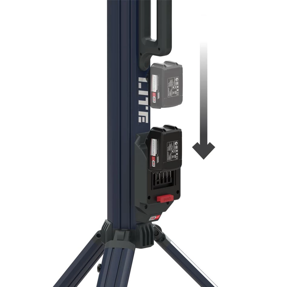 Scangrip Éclairage De Chantier 03.6105 Tower Lite CAS LED Building Light 5000 Lumen 4 Scangrip Éclairage De Chantier 03.6105 Tower Lite CAS LED Building Light 5000 Lumen – Image 2