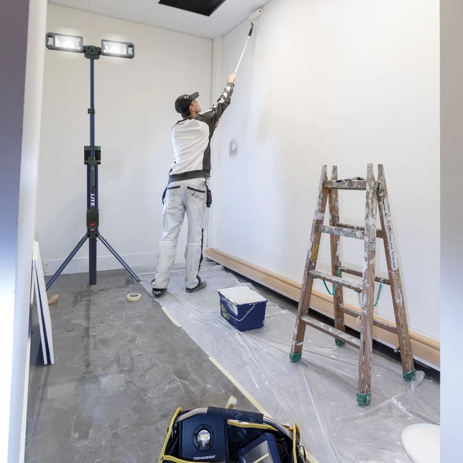 Scangrip Éclairage De Chantier 03.6105 Tower Lite CAS LED Building Light 5000 Lumen 3 Scangrip Éclairage De Chantier 03.6105 Tower Lite CAS LED Building Light 5000 Lumen