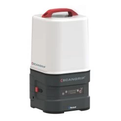 Scangrip Éclairage De Chantier 03.6132 AREA 10 CAS - Faisceau Sans Fil