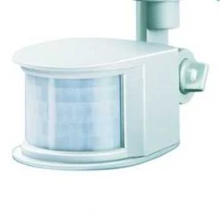 Éclairage de chantier Soldes Boutique -Éclairage de chantier Soldes Boutique 1170880 lampe solaire a led pour l exterieur sol 14 plus ip44 avec detecteur de mouvement infrarouge 2xled 0 5w 85lm longueur du cable 3m couleur gris blanc 1