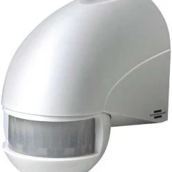 Brennenstuhl Éclairage Extérieur 1170900 Détecteur De Mouvement Infrarouge PIR 180 IP44 Blanc