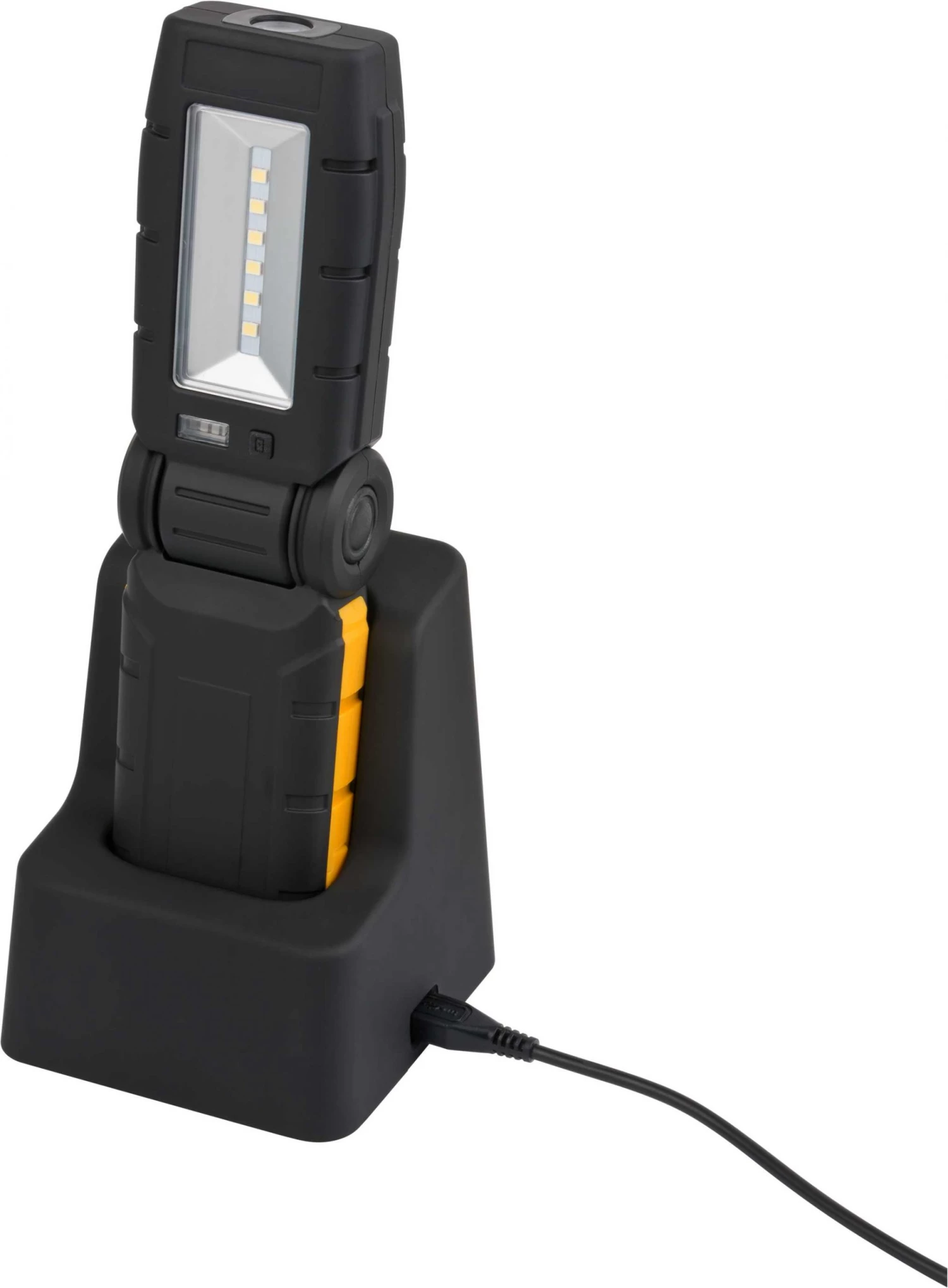 Brennenstuhl Lampe Portative 1175650010 Lampe Multifonctionnelle Avec 6+1 LEDs Et Batterie HL DA 61 MH 280lm + 70lm Avec Station De Charge 7 Brennenstuhl Lampe Portative 1175650010 Lampe Multifonctionnelle Avec 6+1 LEDs Et Batterie HL DA 61 MH 280lm + 70lm Avec Station De Charge – Image 5