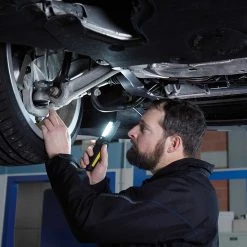 Brennenstuhl Lampe Portative 1175650010 Lampe Multifonctionnelle Avec 6+1 LEDs Et Batterie HL DA 61 MH 280lm + 70lm Avec Station De Charge