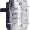 Brennenstuhl Éclairage Extérieur 1270110 Lampe Ovale IP44 60W Noir -Éclairage de chantier Soldes Boutique 1270110 lampe ovale ip44 60w noir