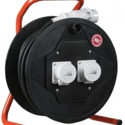 Connectra Accessoires éclairage 48.200.25 Enrouleur De Câble KSR-Pro 42V 25m