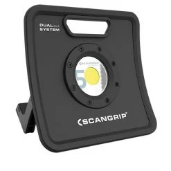 Scangrip Éclairage De Chantier 49.0215 Feu De Chantier Nova 5K LED à Gradation 5000 Lumen + Trépied 1.35 - 3.0 Mtr