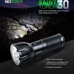 Nextorch Lampe Portative 77NT-ST30 Torche ST30 5600 Lum Rechargeable 2600 MAh 9 Nextorch Lampe Portative 77NT-ST30 Torche ST30 5600 Lum Rechargeable 2600 MAh -Éclairage de chantier Soldes Boutique 77nt st30 torche st30 5600 lum rechargeable 2600 mah 3