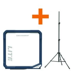 Scangrip Éclairage De Chantier Lampe De Chantier LED Vega Lite 6000 Lumens + Trépied -Éclairage de chantier Soldes Boutique lampe de chantier led vega lite 6000 lumens trepied 2